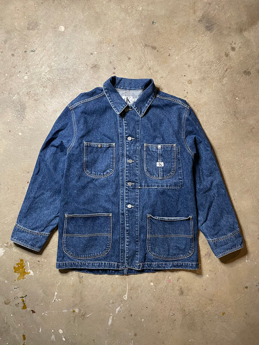 1990s Calvin Klein Denim Chore Jacket