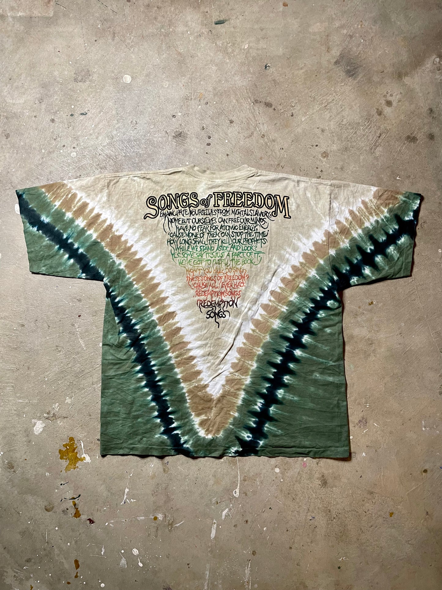 2003 Bob Marley ‘Redemption Song’ Tee