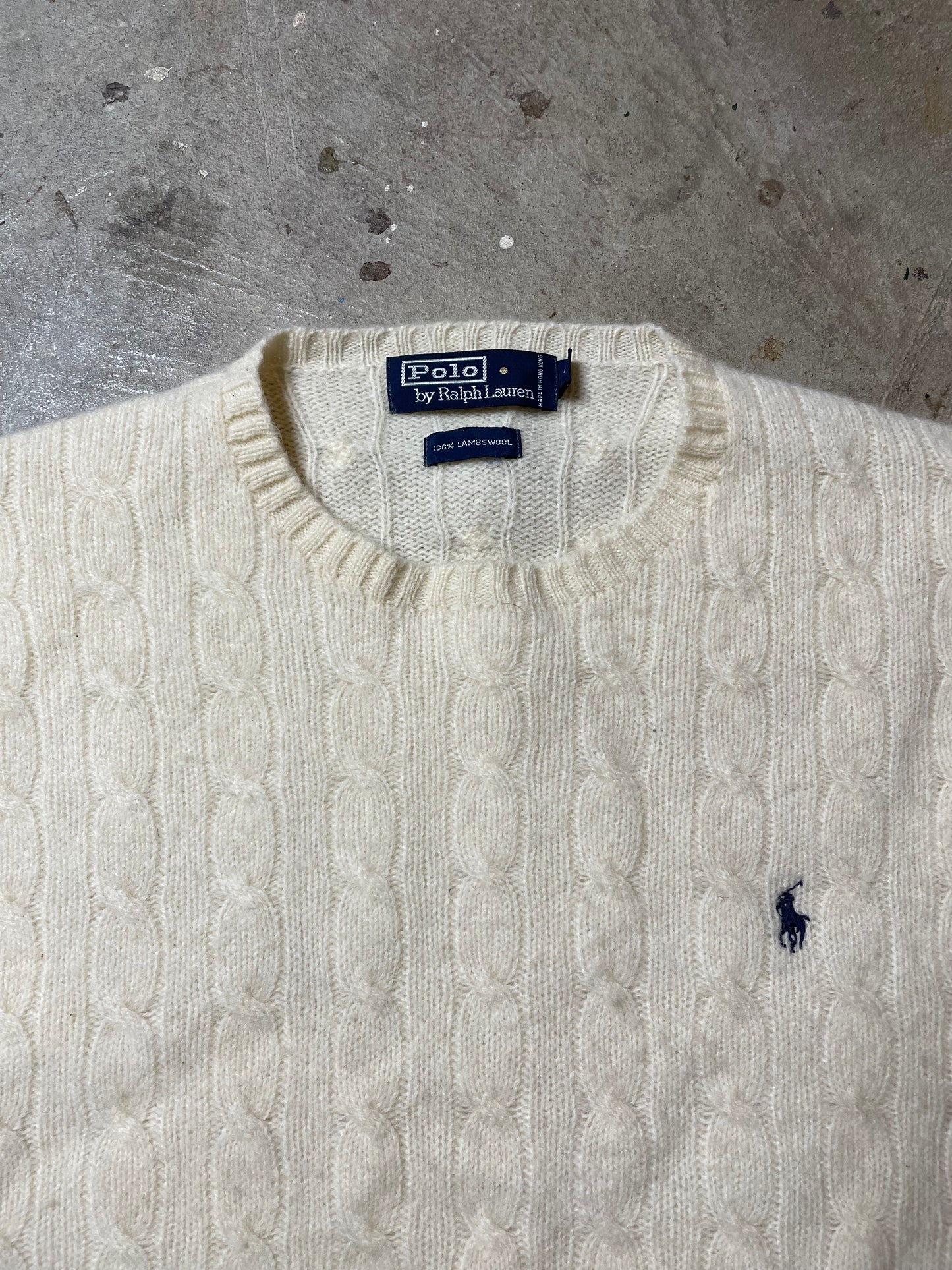 1990s Polo Ralph Lauren Lambswool Sweater