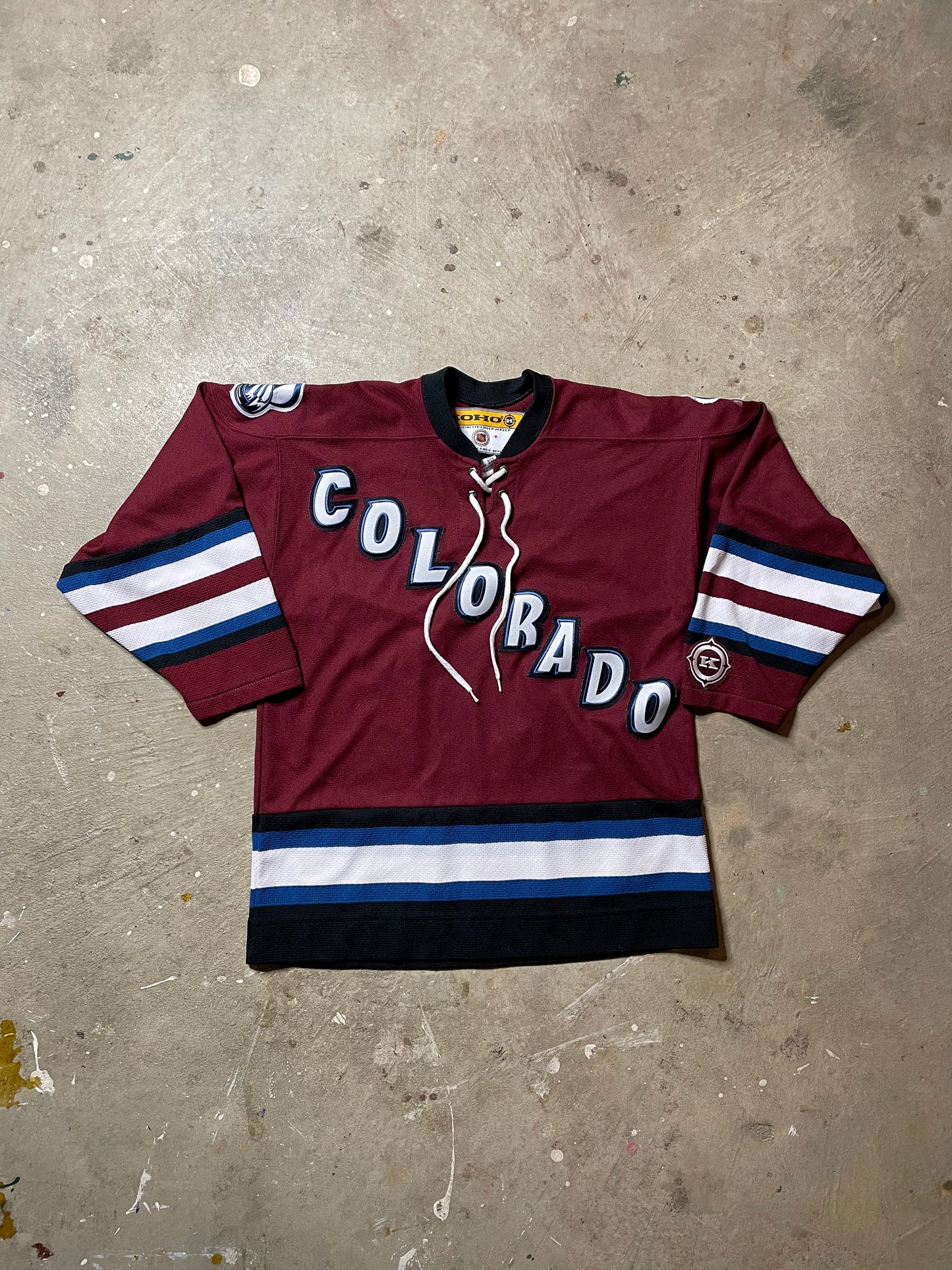 1990s Colorado Avalanche Koho Hockey Jersey