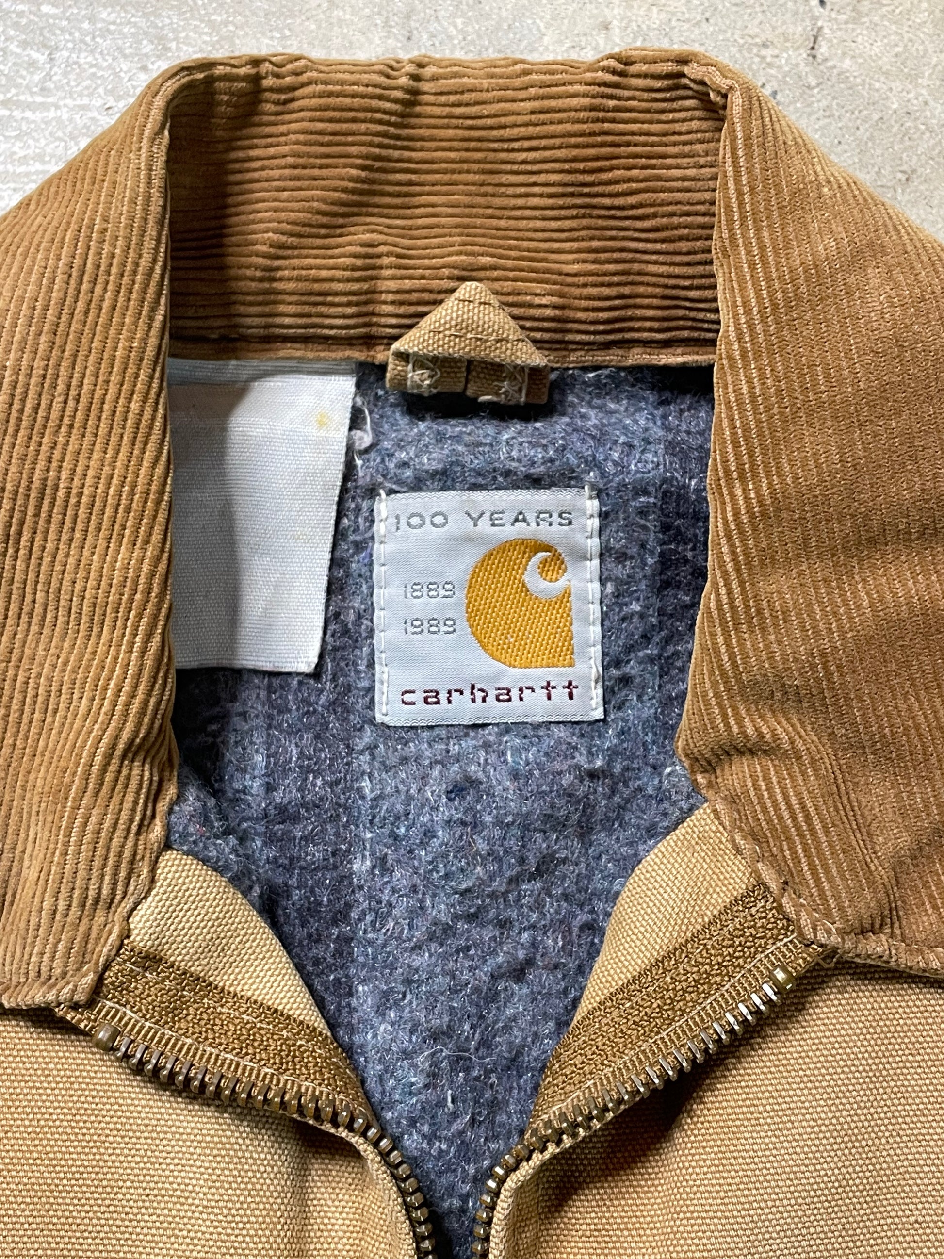 1989 Carhartt '100 years' Lined Jacket – Second Rodeo 1989 Carhartt '100 years' Lined Jacket – Second Rodeo