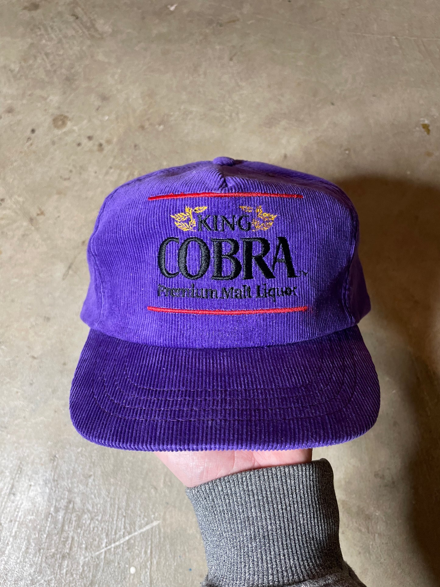 Vintage King Cobra Malt Liquor Hat