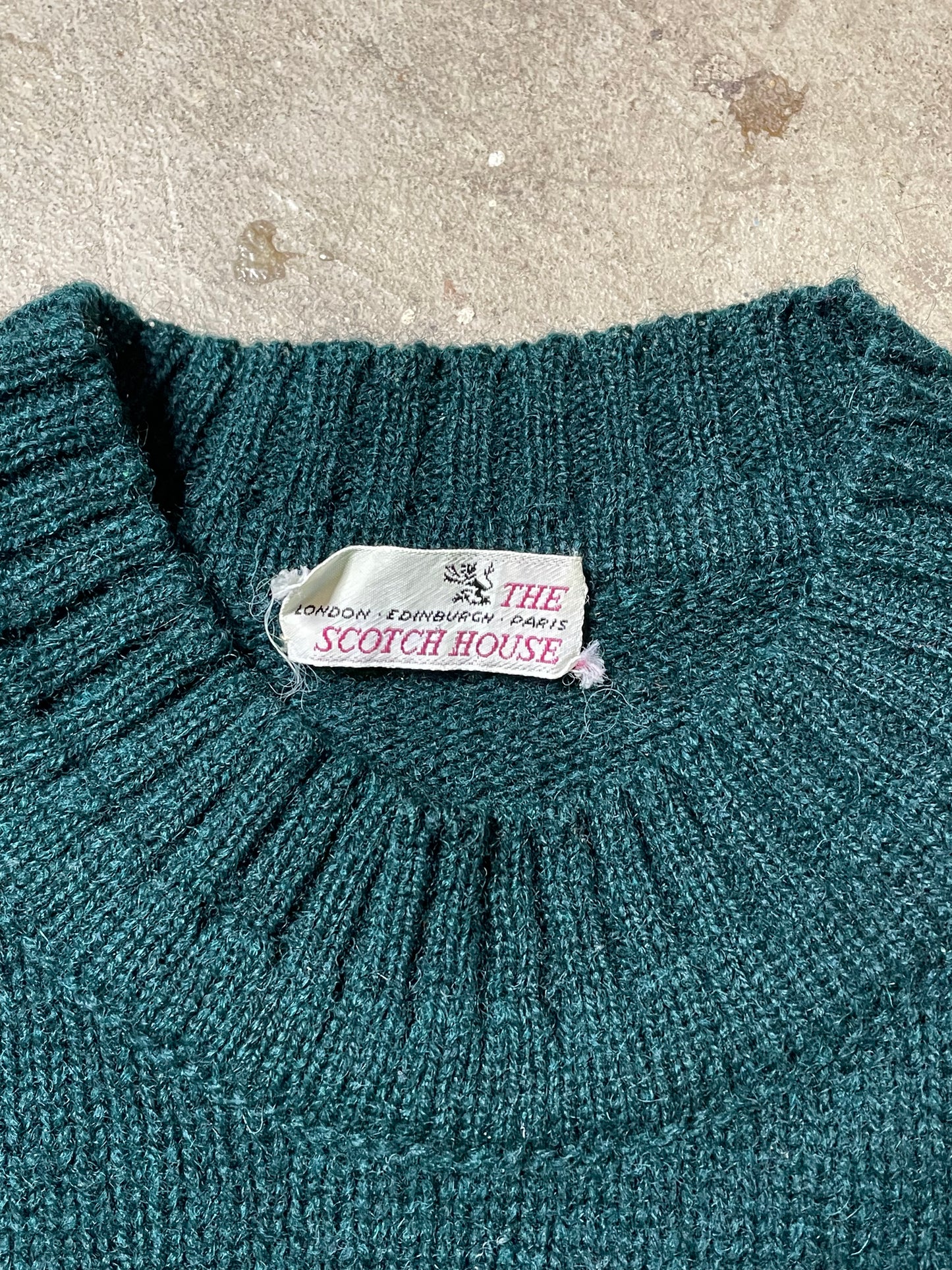 Vintage The Scotch House Wool Sweater